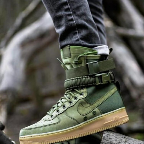 Nike Force 1 SFL "Special Field" green – Lebrouges