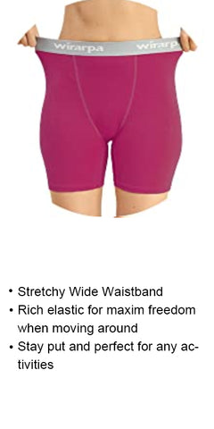 Buy wirarpa Ladies Safety Boxer Shorts Cotton Anti Chafing Long Leg  Knickers Underwear Women's Boy Shorts Leggings for Under Dresses Multipack  Online at desertcartINDIA