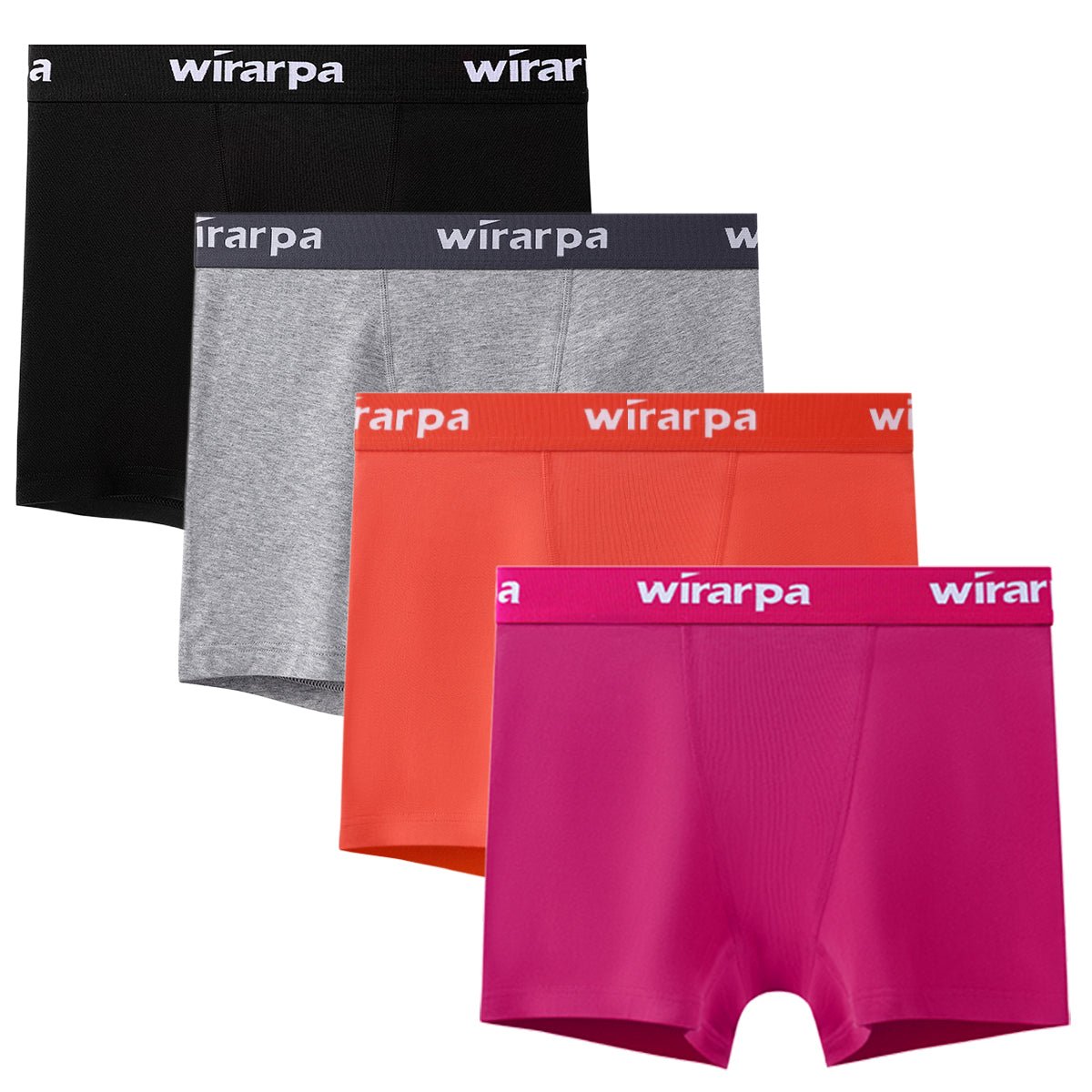 Wirarpa Womens Cotton Boxer Briefs Underwear Anti Chafe Boy Shorts 3 Wirarpa Apparel Inc 9535