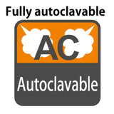Fully autoclavable.