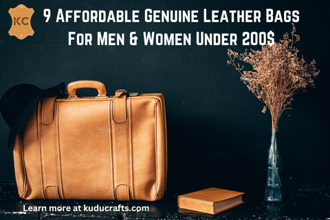 Custom Leather Messenger Bag | Corporate Gifting | Clove & Twine