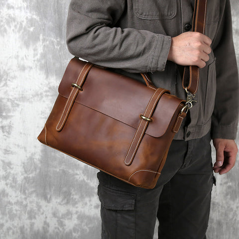 10 Cheap Leather Bags For Men Under 200$ — The Handmade Store