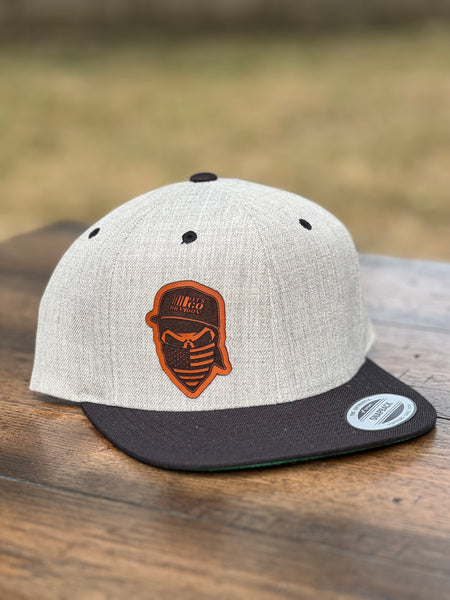 Atlanta Braves Leather Patch Hat 