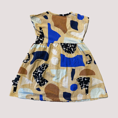 abstract dress, multicolor | 86/92cm