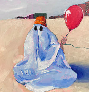 I can see clearly now the snow is gone PRINT (6x6) - Emily Does Painting