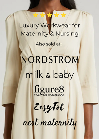 Luxury maternity workwear by MARION