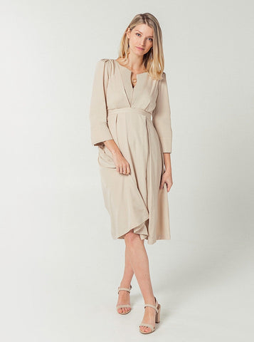 Sarah Tencel Empire Maternity & Nursing Dress