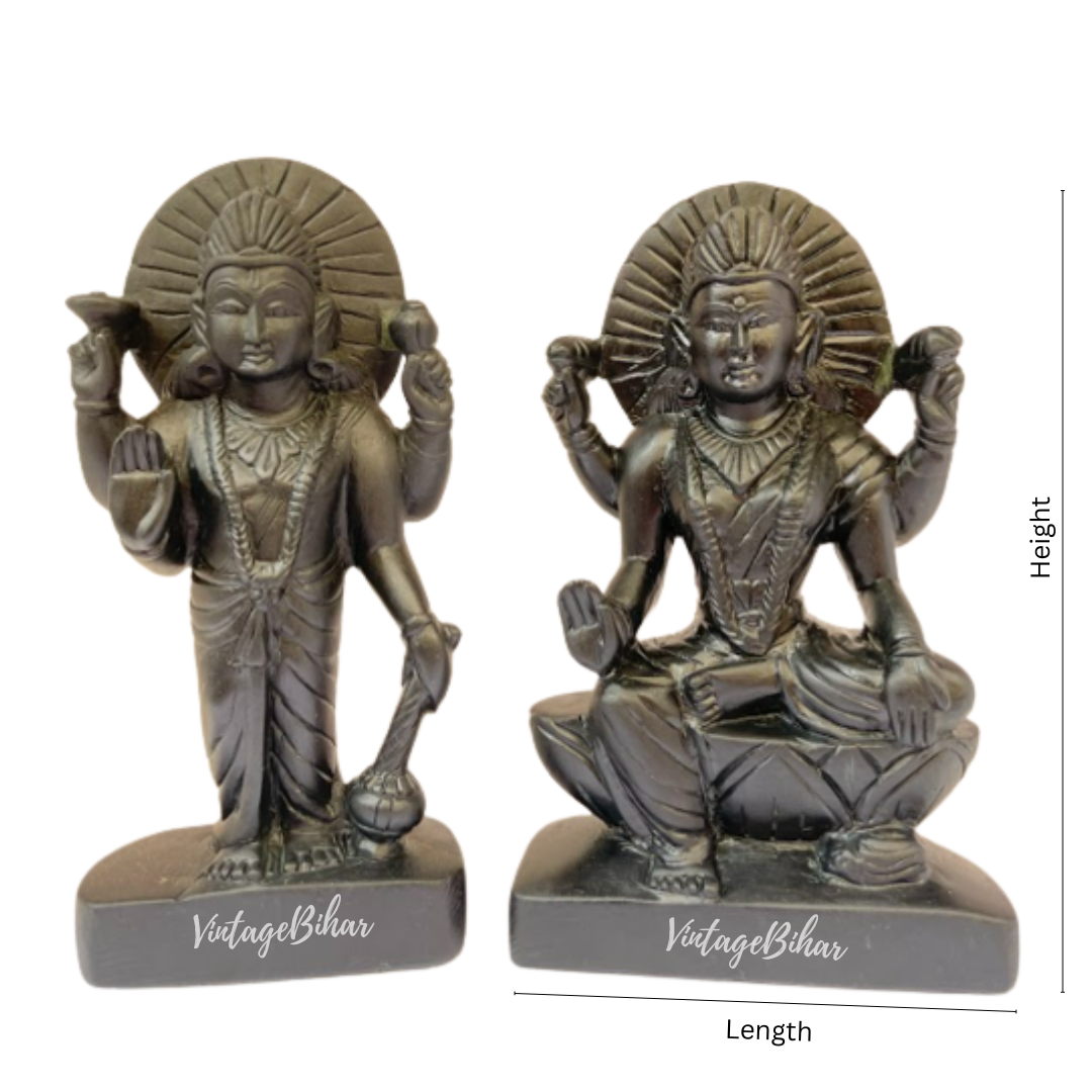 Lord Vishnu and Goddess Laxmi – Vintagebihar