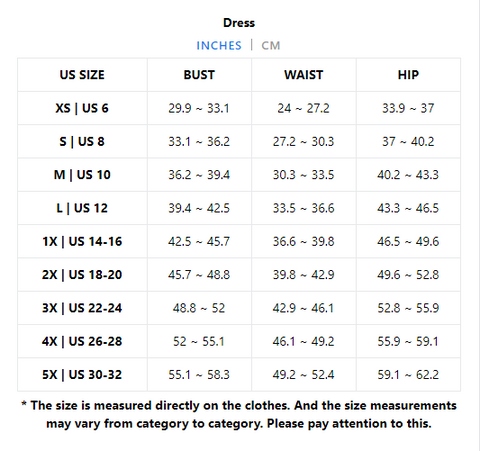 How to chose size – Rgothic