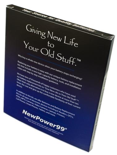 Garmin Nuvi Battery Replacement Kit - Extended Life — NewPower99.com