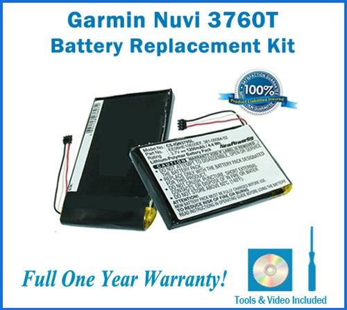 Garmin Nuvi 3760T Battery Kit - Extended Life — NewPower99.com