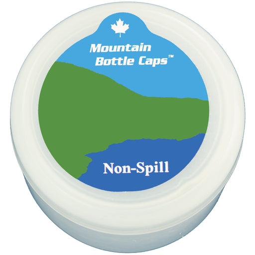 Mountain Bottle Caps - Non-Spill, Leak-Proof Bottle Caps for 3 & 5 Gallon Water Bottles, 20 Pack - BPA Free