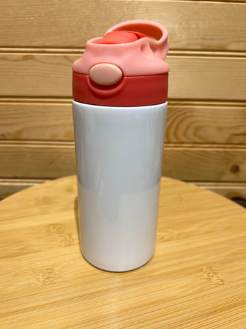 12 oz. Kids Flip Top Water Bottle – CC Sublimation Blanks