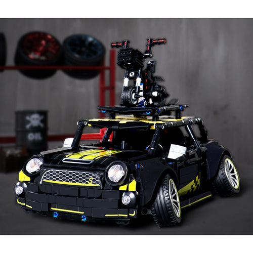 High-tech Mini Cabriolet Sport Bouwstenen Compatible With Lego