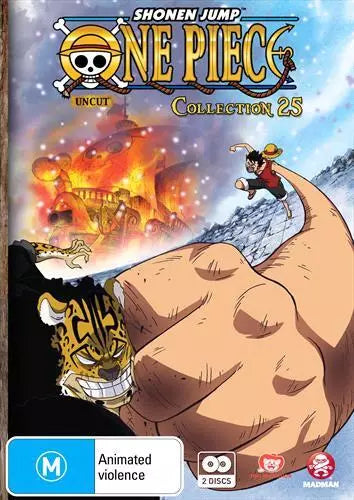 One Piece - Uncut : Collection 25 : Eps 300-312 (DVD,2014)