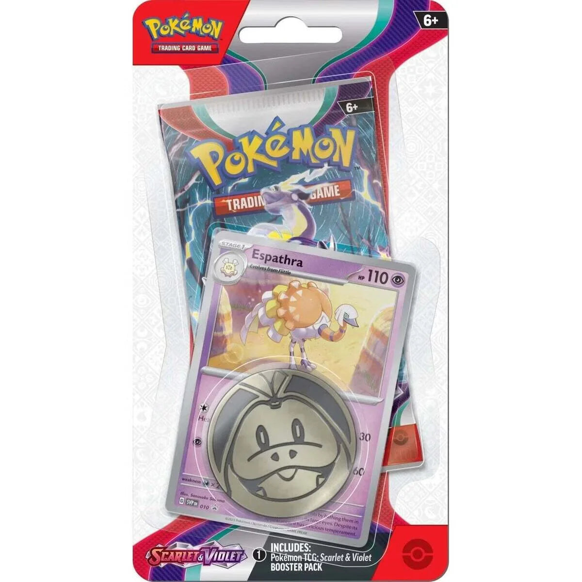 Pokemon TCG Scarlet & Violet 8 Surging Sparks Checklane Blister - 2 Per Customer