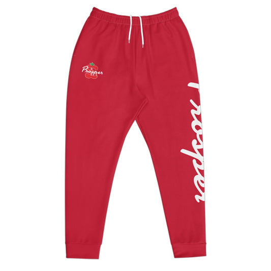 Black by Popular Demand® Unisex Red and Black Joggers Sweatpants