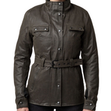 Blackbird Motorcycle Wear Women’s Catalina Jacket, Olive Green, Front