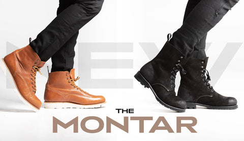 Montar Leather boots for men