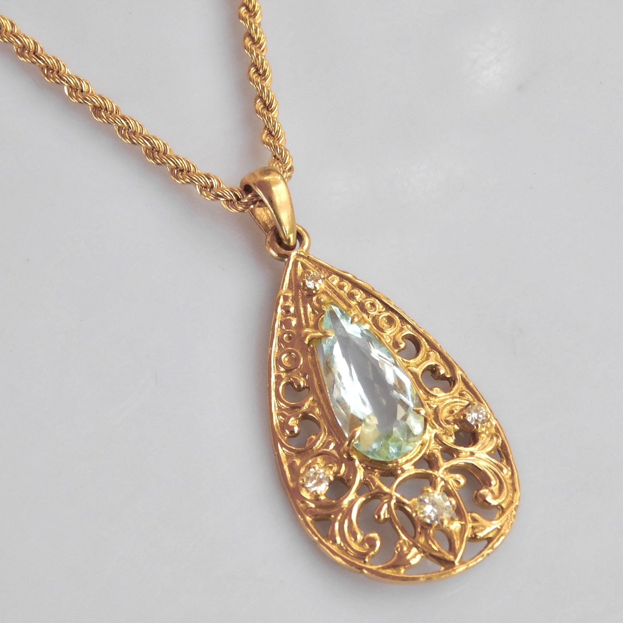 Oxum Aquamarine Necklace – JEWEL