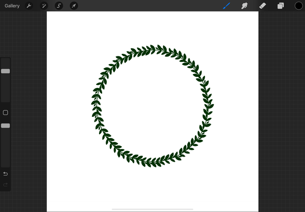 Draw a Wreath
