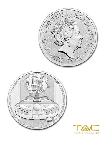 1 oz Silver Coin - 2021 Space Alien - Republic of Ghana