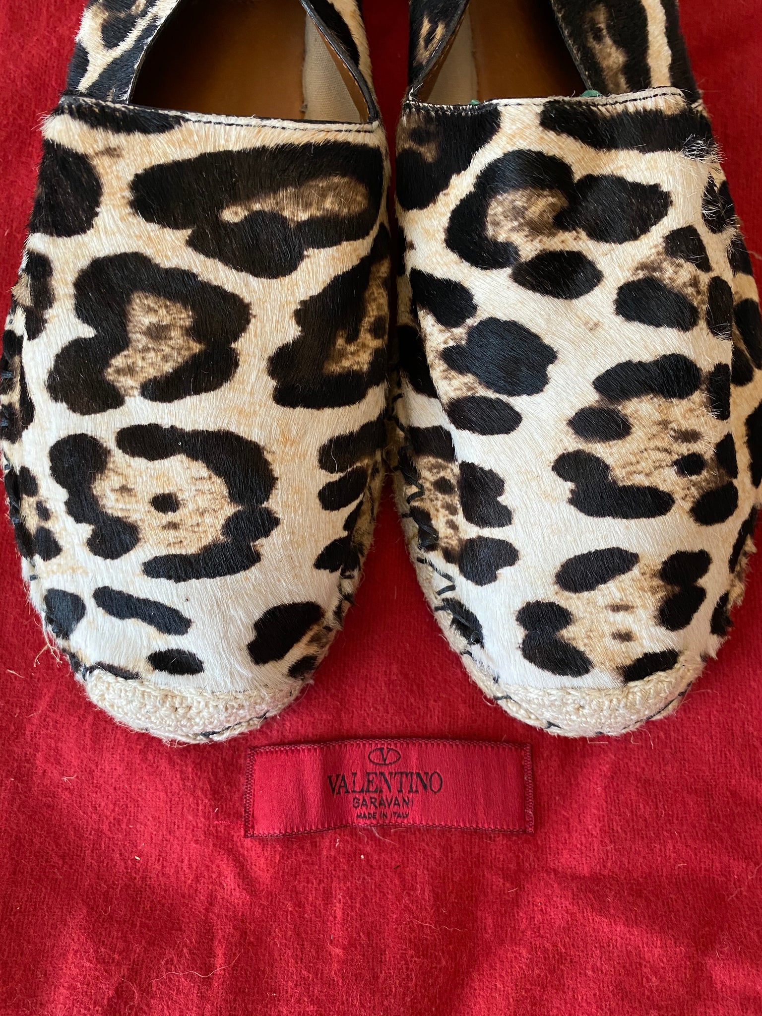 valentino leopard espadrilles