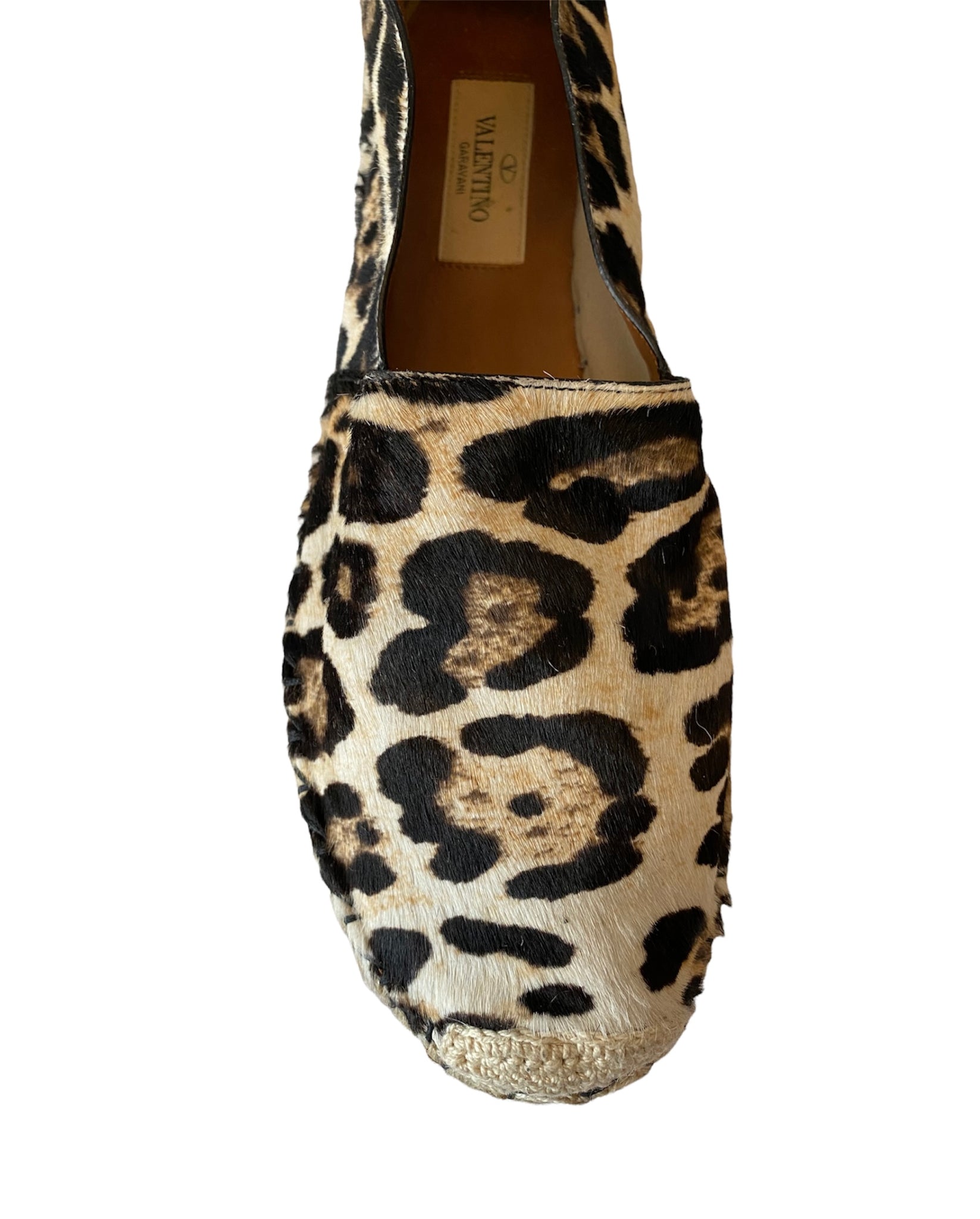 valentino leopard espadrilles