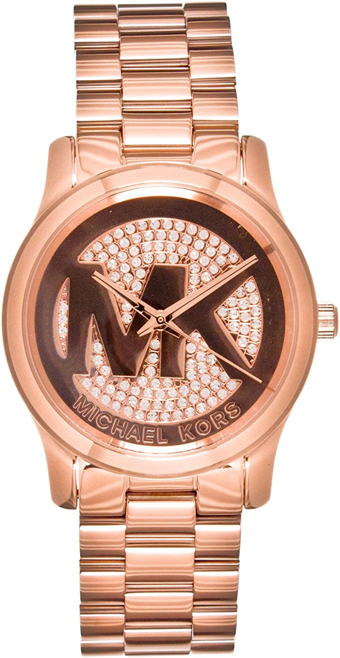 Michael Kors Runway Rose Gold Tone Women's Watch MK5853 –  