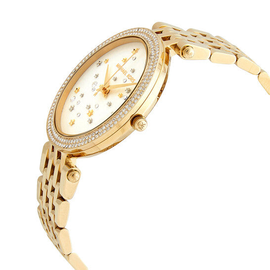 Michael Kors Darci Crystal Paved Gold Ladies Diamond Watch MK3727 –  