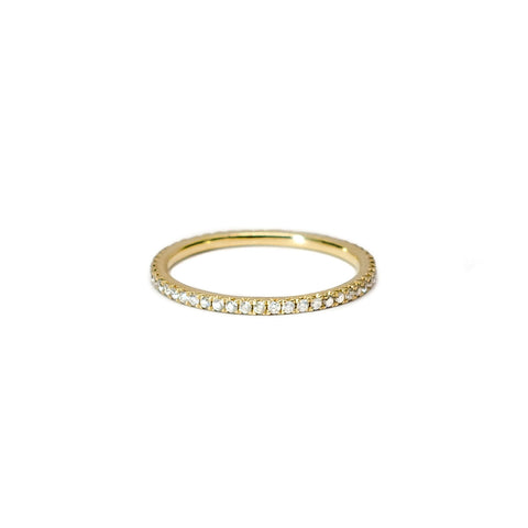 Tiny Initial Ring | FrannieB Fine Jewelry