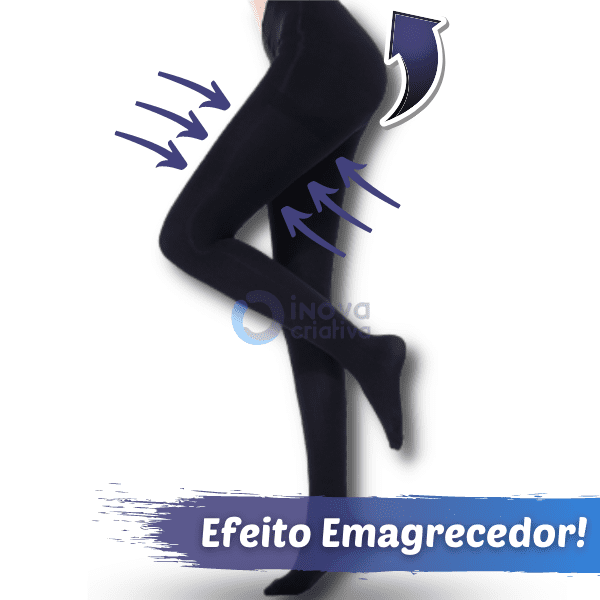 legging confort - meia calça aveludada para o frio - meia calça térmica