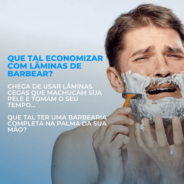 economizar gillette e lâminas de barbear