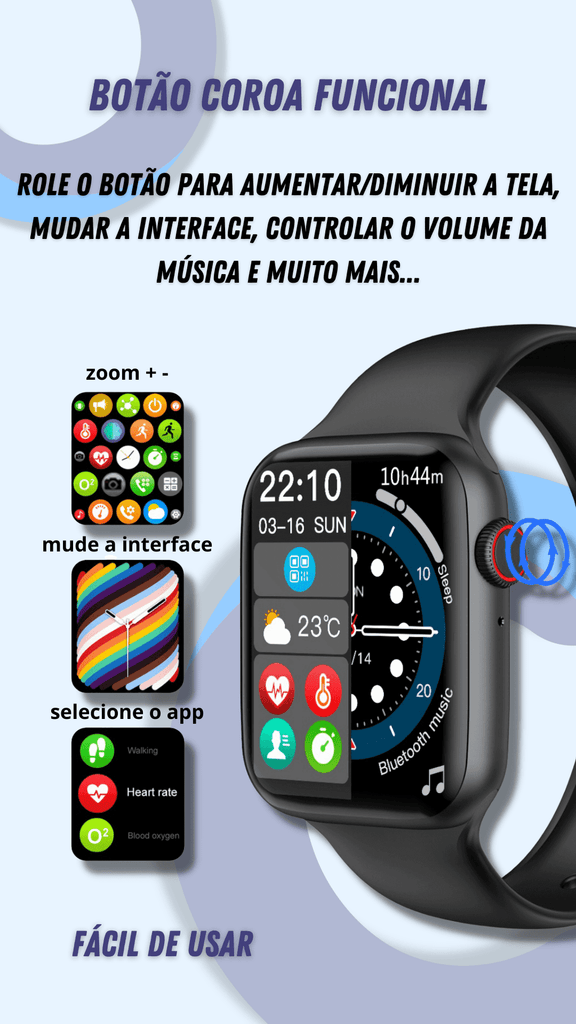 Smartwatch Ultra Pro 7 - Você encontra em promoção na Inova Criativa - Frete Grátis e parcele em até 12x