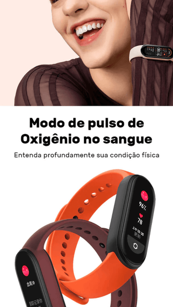 smartband mi6 xiaomi - melhor smartwatch em promoção - melhor custo benefício - melhores smartwatches do ano - relógio inteligente - pulseira inteligente