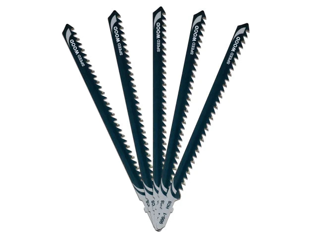 Keyohome 40X Mixed Jigsaw Blades Set T Shank Wood Metal fit Bosch Dewalt  Makita Black & Decker 