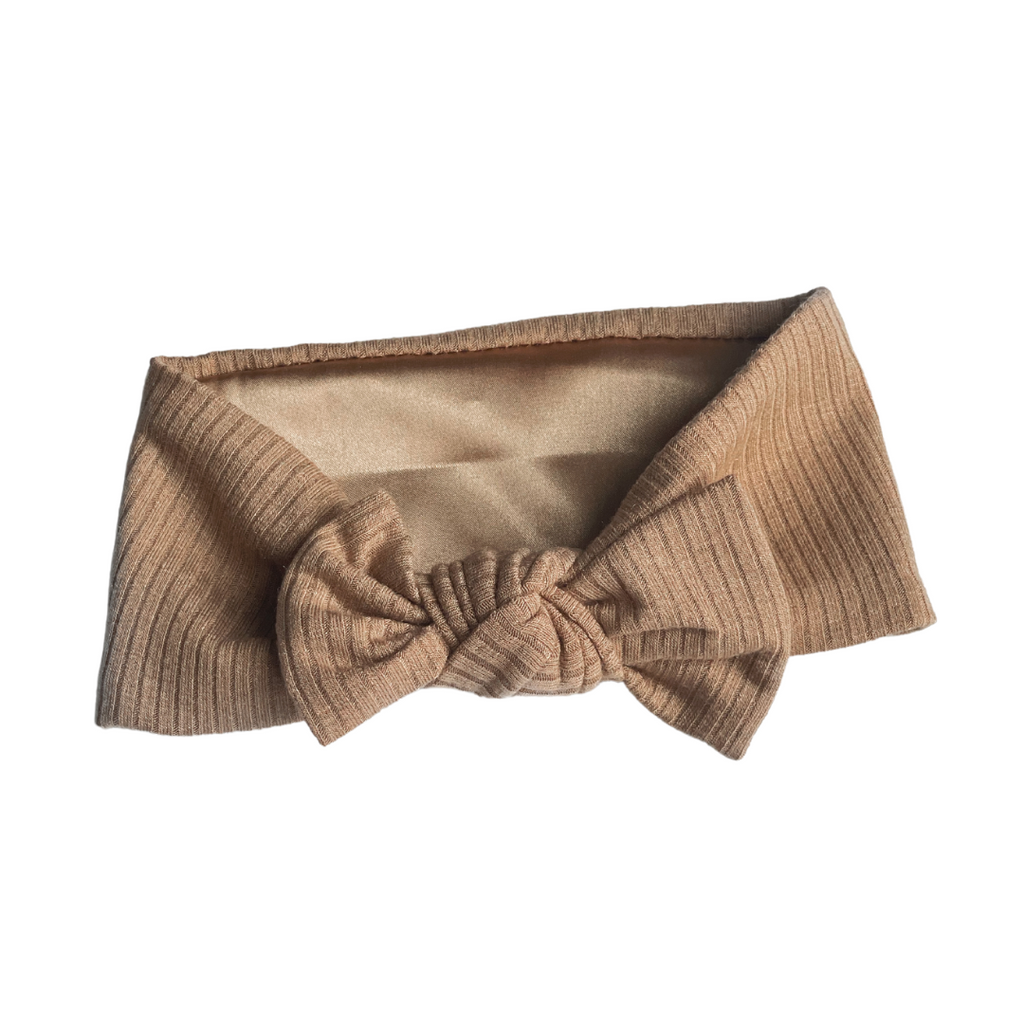 Satin Lined Turban-Rust