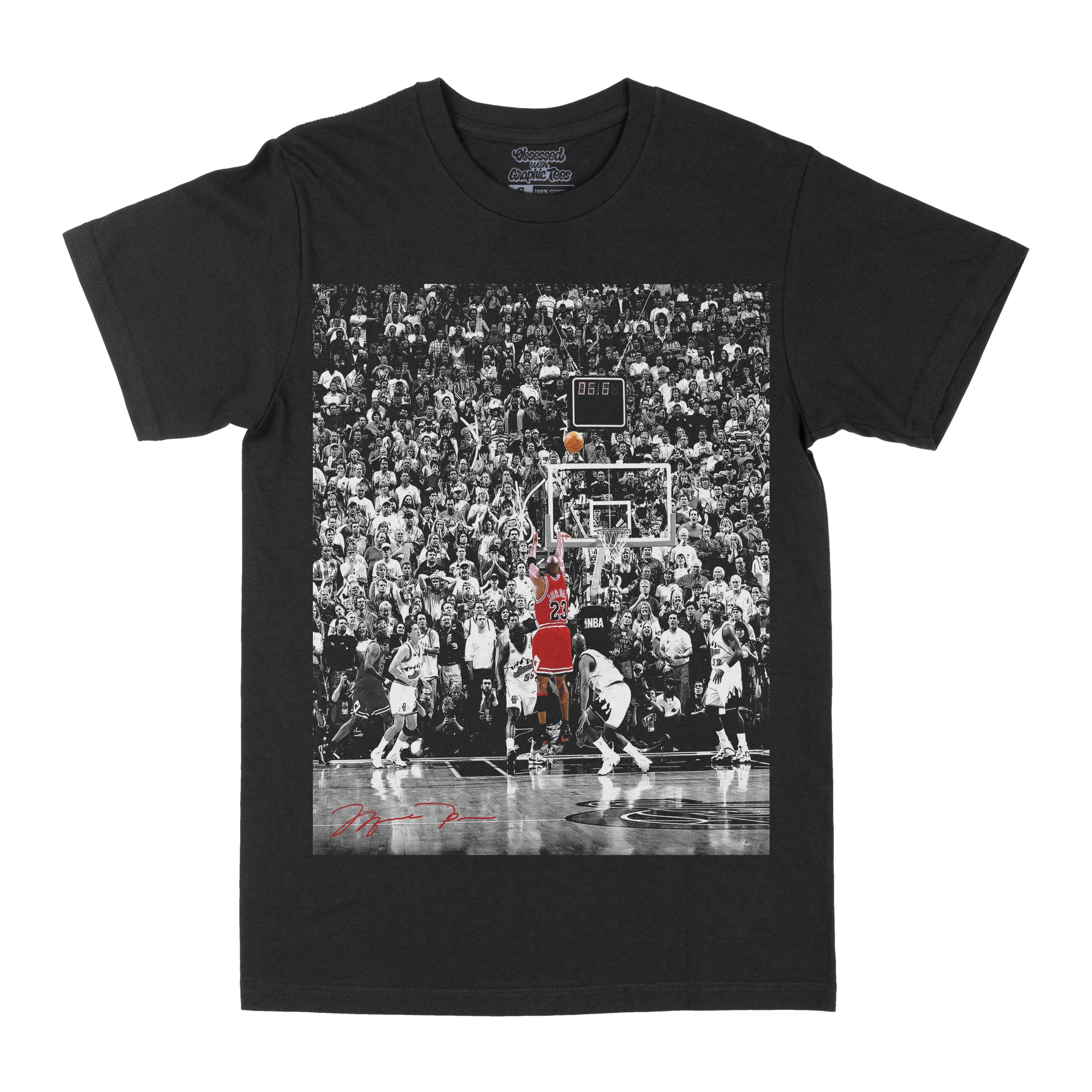 Michael Jordan Signature Moment Graphic Tee - Vintage Bootleg