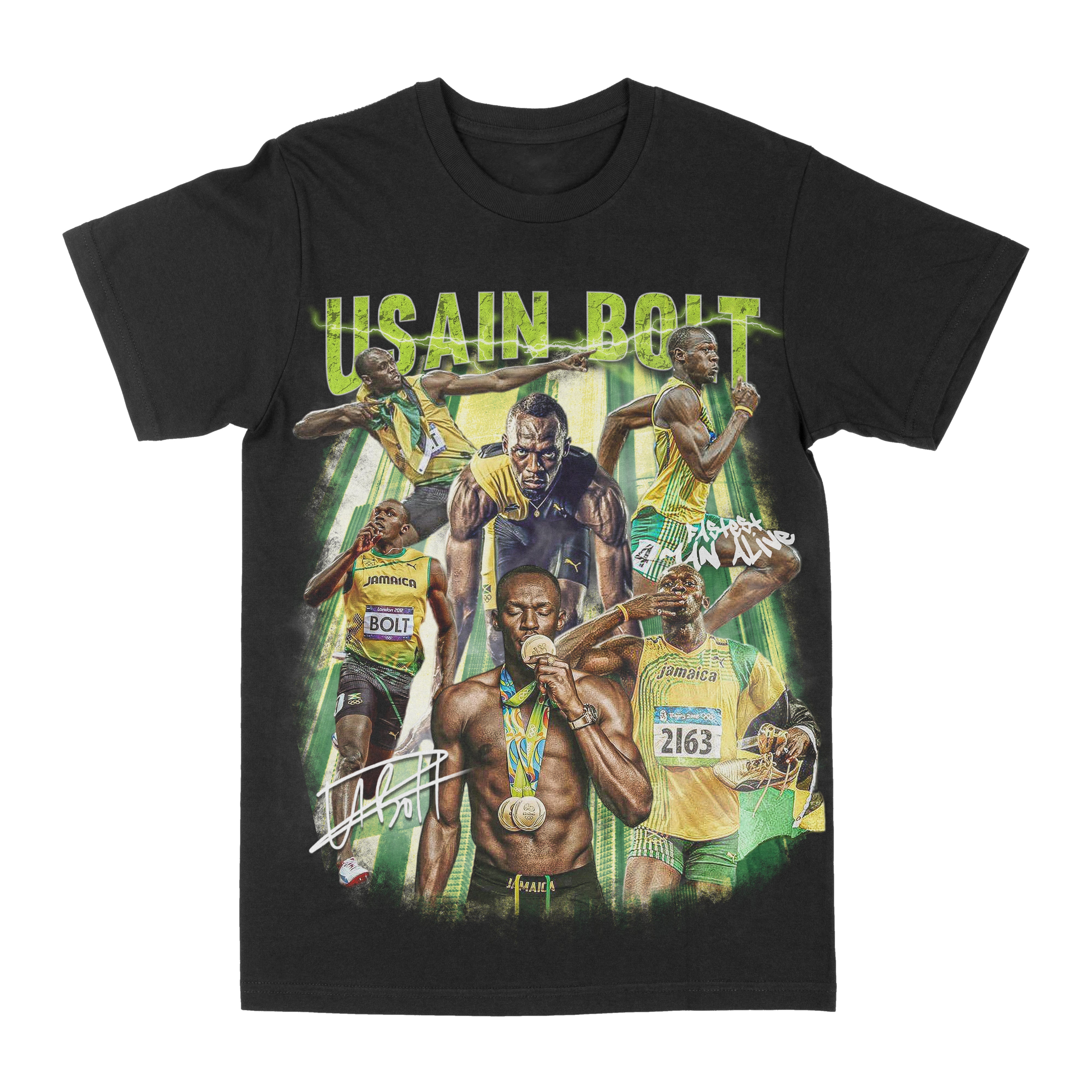 Usain Bolt Graphic Tee