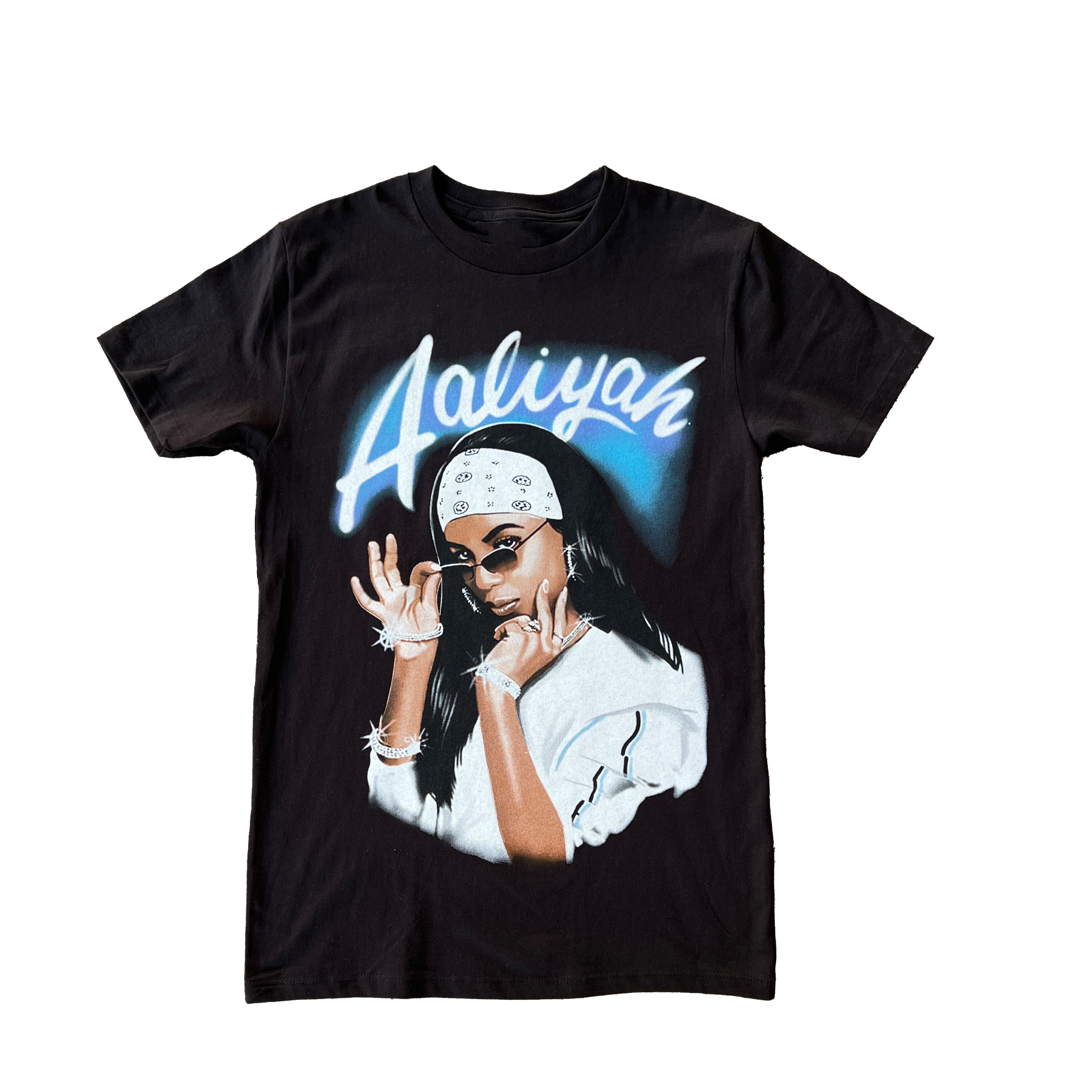 Aaliyah Airbrush Graphic Tee