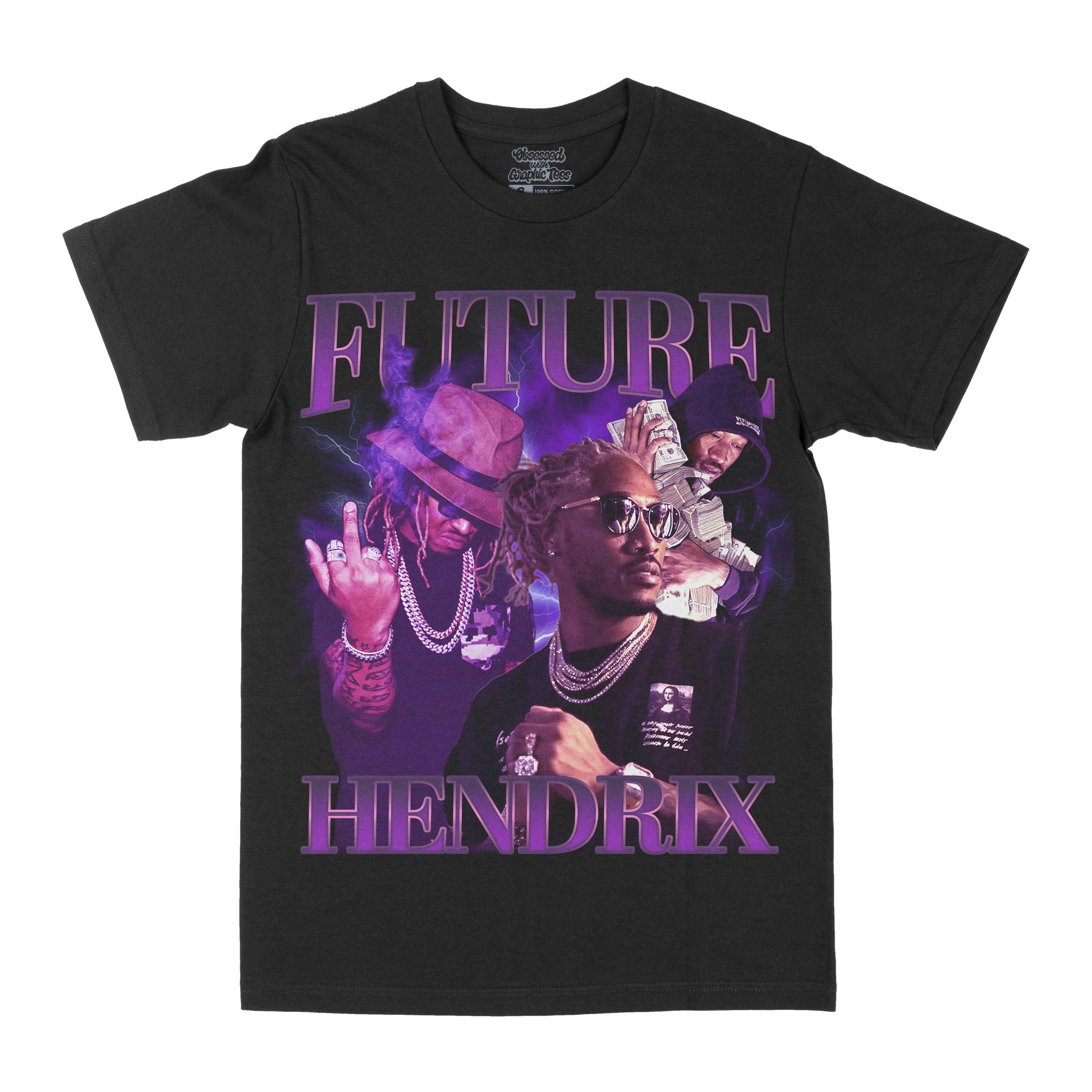 Future Hendrix Graphic Tee - Vintage Bootleg