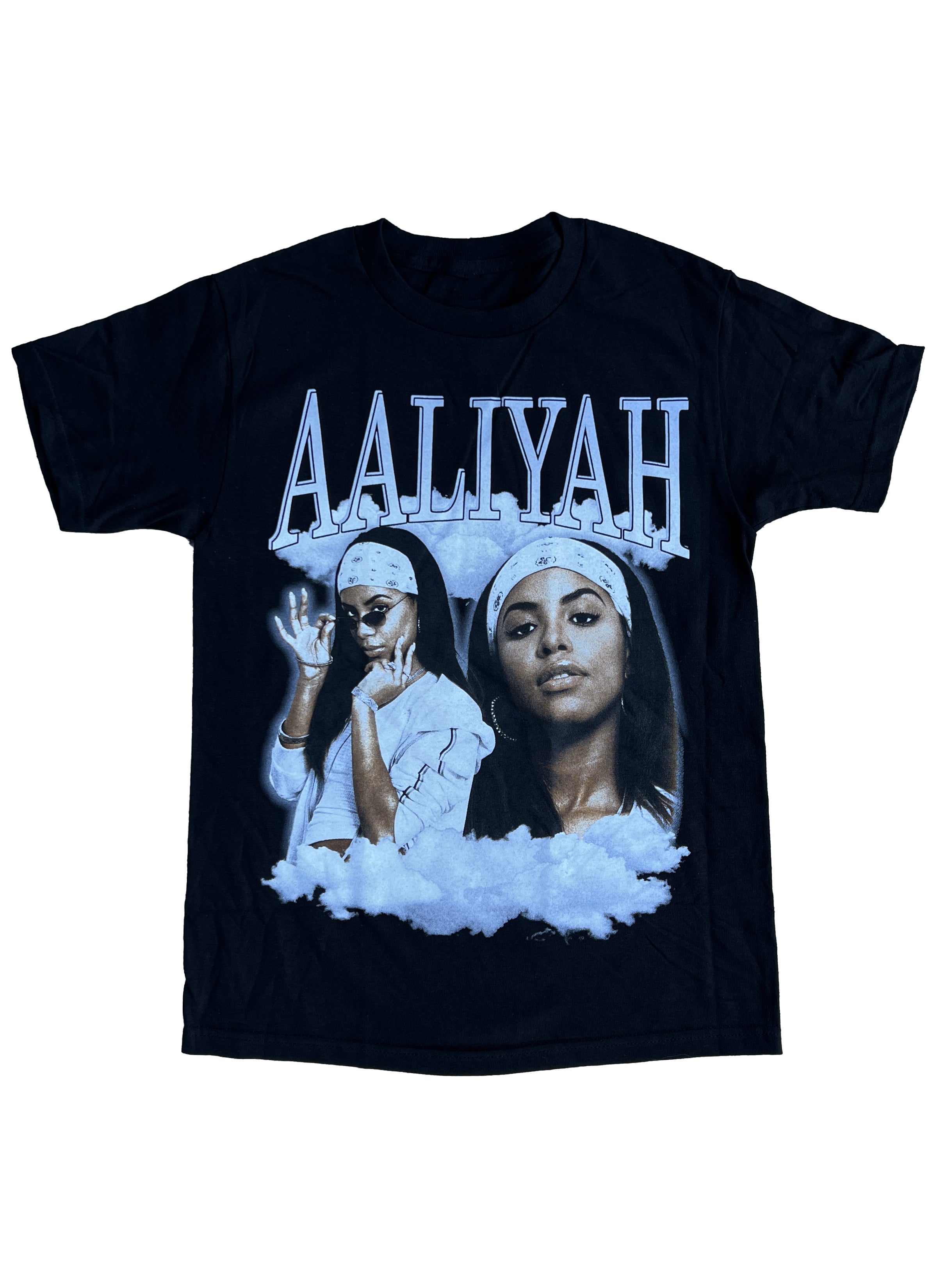 Aaliyah Clouds Graphic Tee