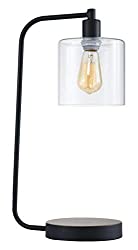 Arching Glass Lantern Lamp