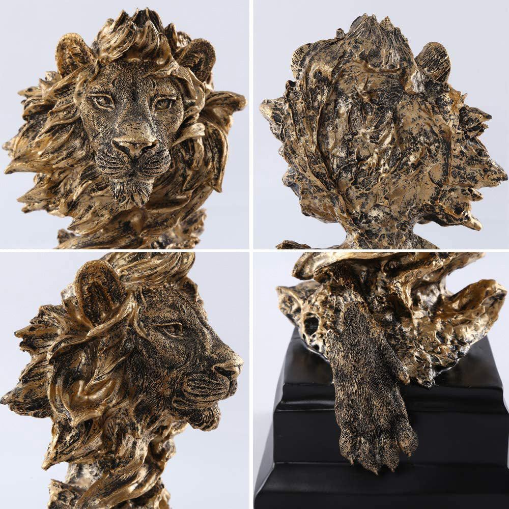 Lion Statue Home Decor