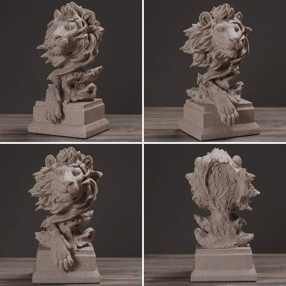 Lion Statue Home Decor