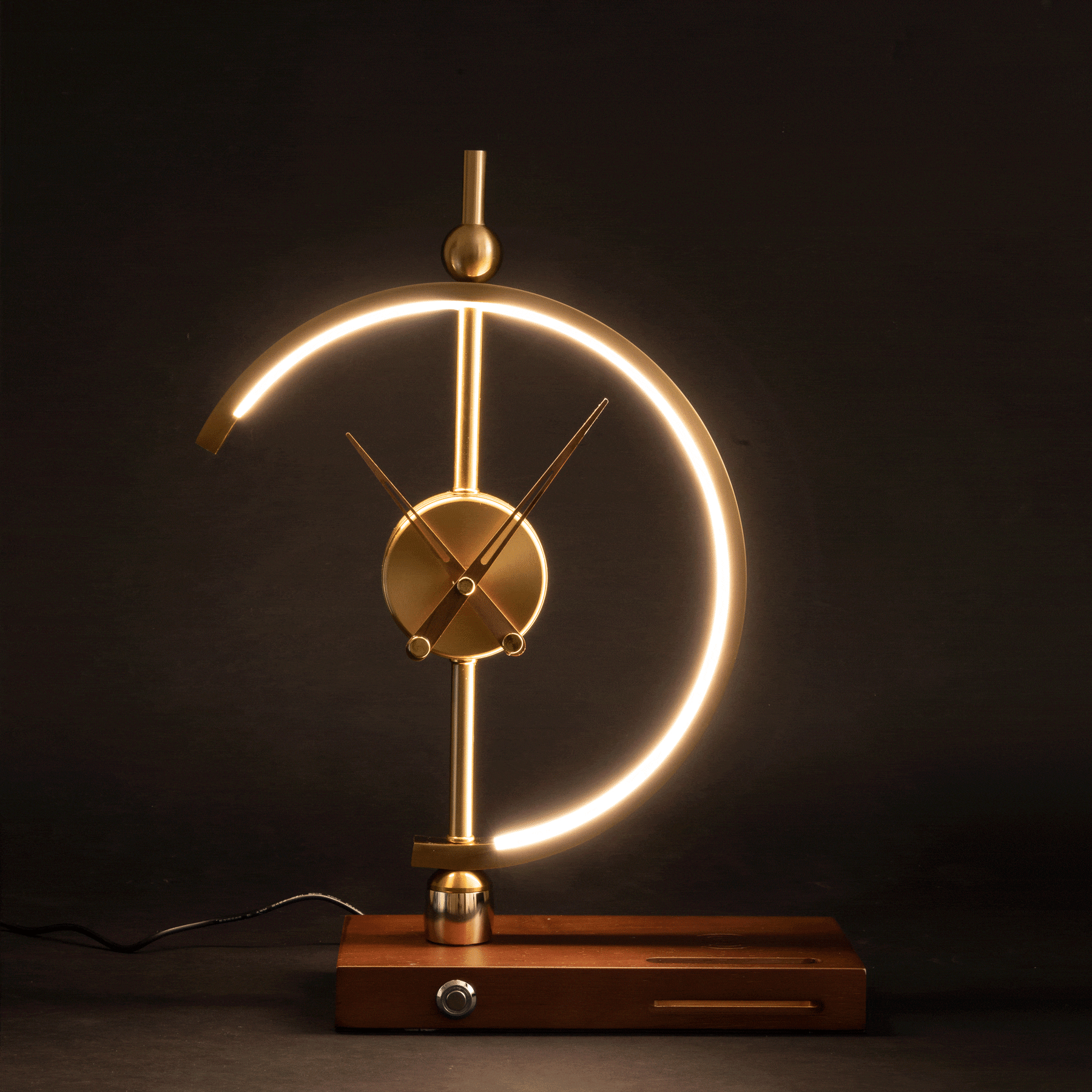 LED Khonsu Lamp Clock