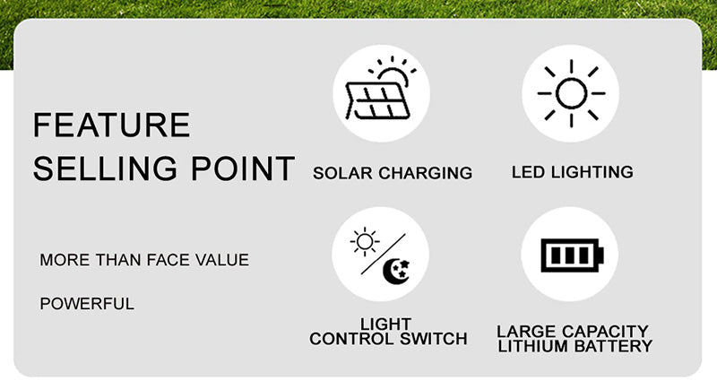 Outdoor Solar Powered Ground Light