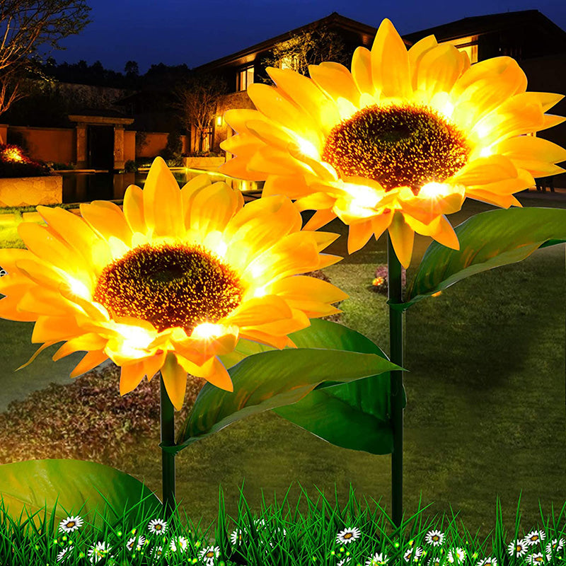 Outdoor Solar Sunflower Lights