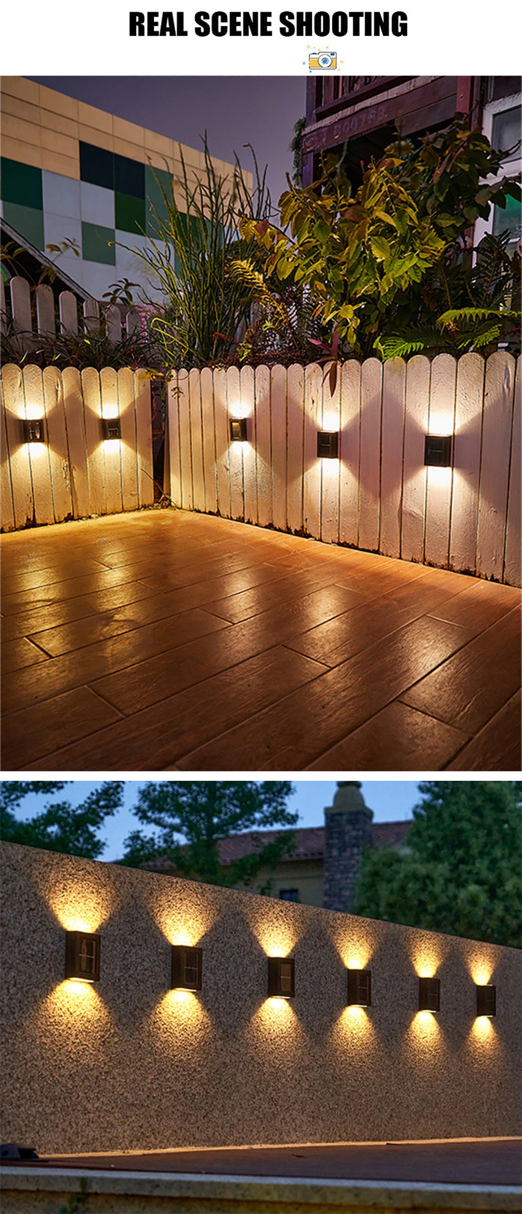 Solar Outdoor Wall Lights