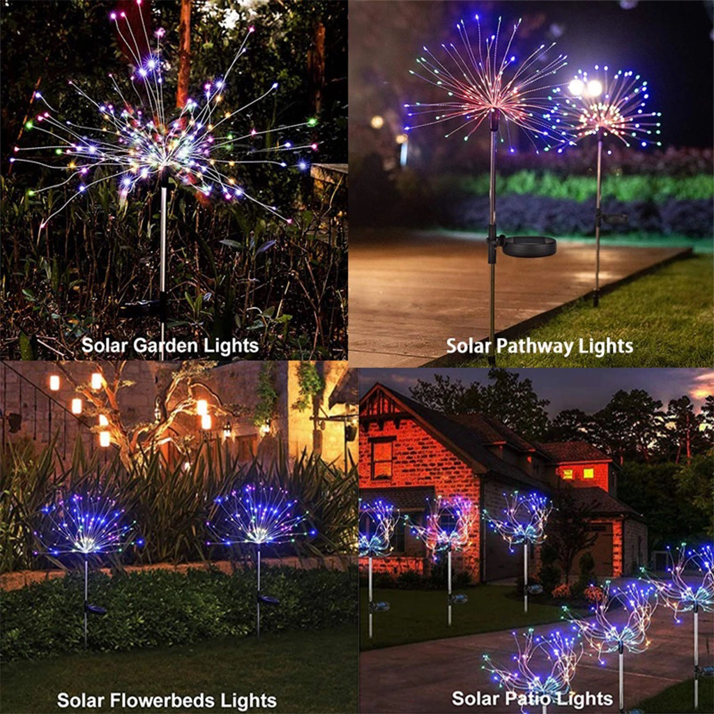 Solar Firework LED Lights